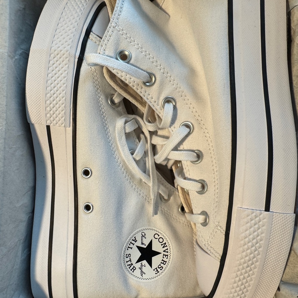Platform Converse white